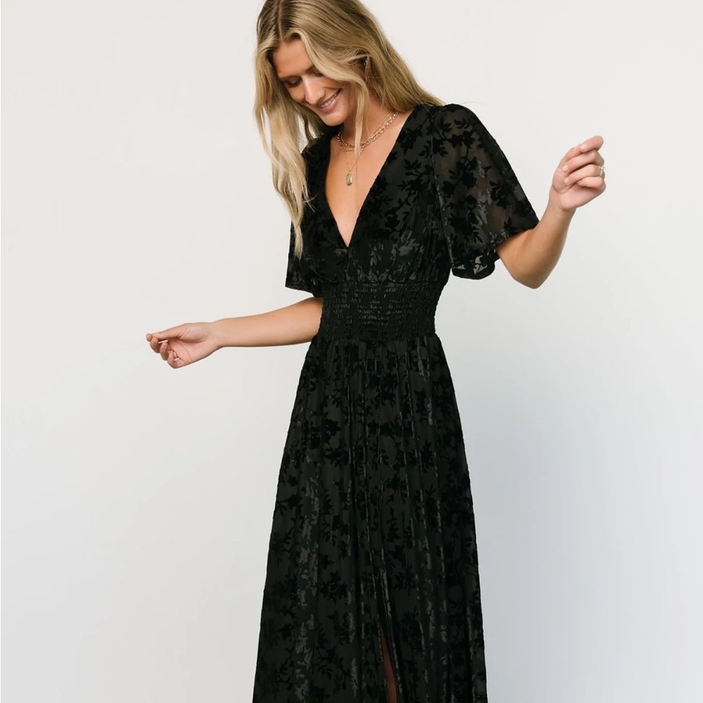Baltic Born Veronica Velvet Maxi Dress